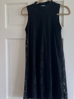Women’s black lace dress